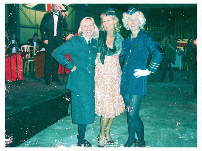 Cheryl Ratcliff, Kathy Lawrence and Zoe Treharne